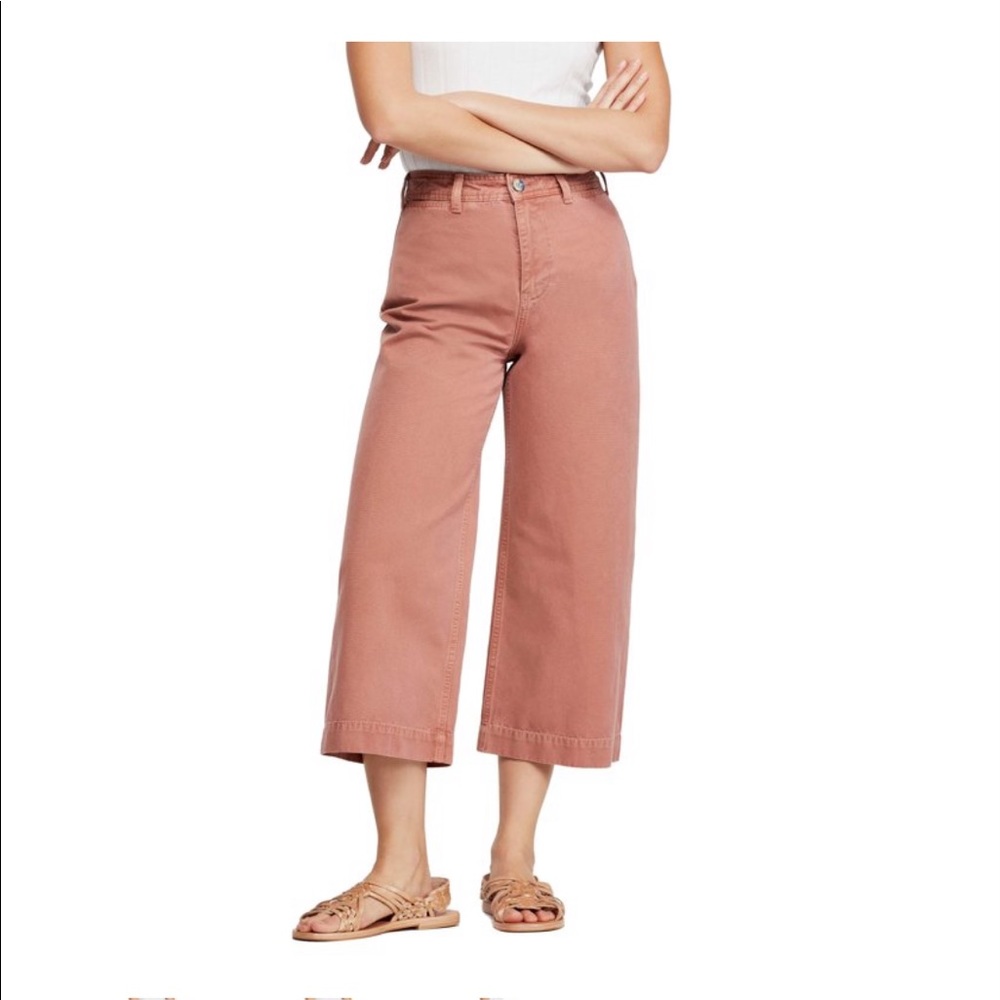 Free People Patti Cropped Pants